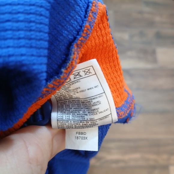 Vintage Florida Gators Polo Mens 2XL XXL Blue Golf Nike Team Performance Y2K - Picture 9 of 10